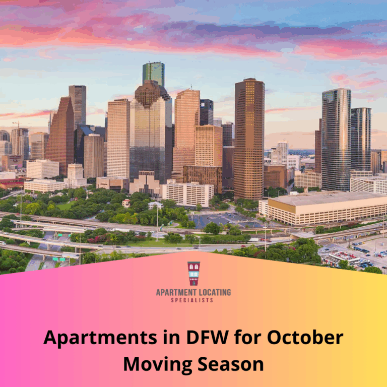 Apartments in DFW: Why October is The Best Time to Move - Apartment ...