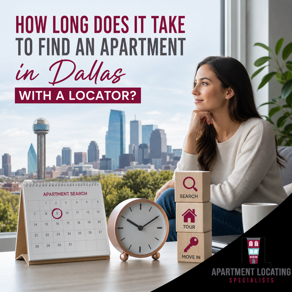 How Long Does It Take to Find an Apartment in Dallas with a Locator?