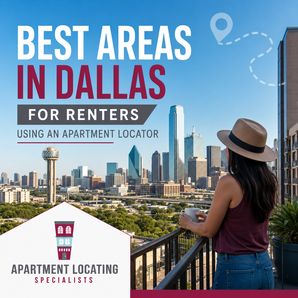 Best Areas in Dallas for Renters Using an Apartment Locator