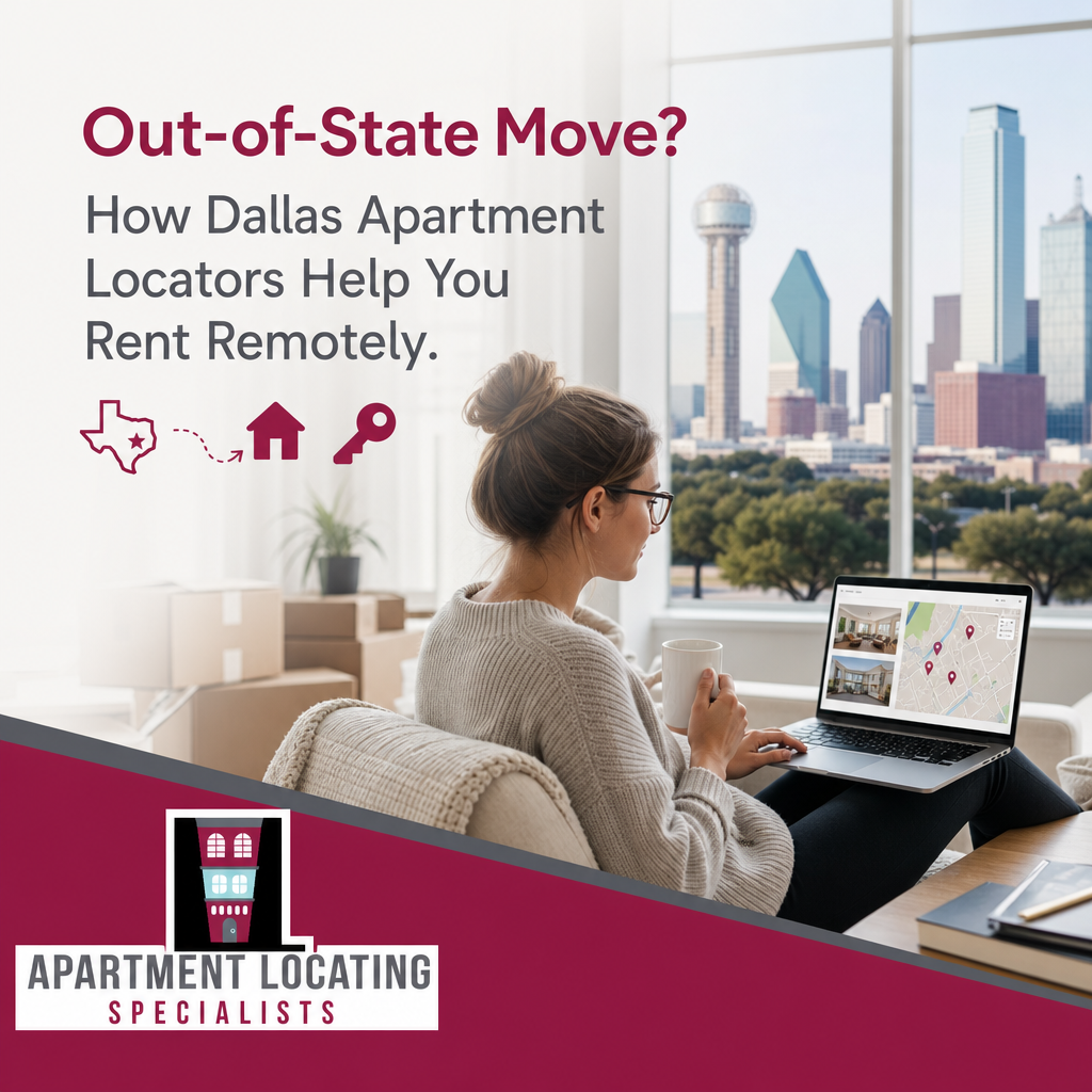 Out-of-State Move? How Dallas Apartment Locators Help You Rent Remotely